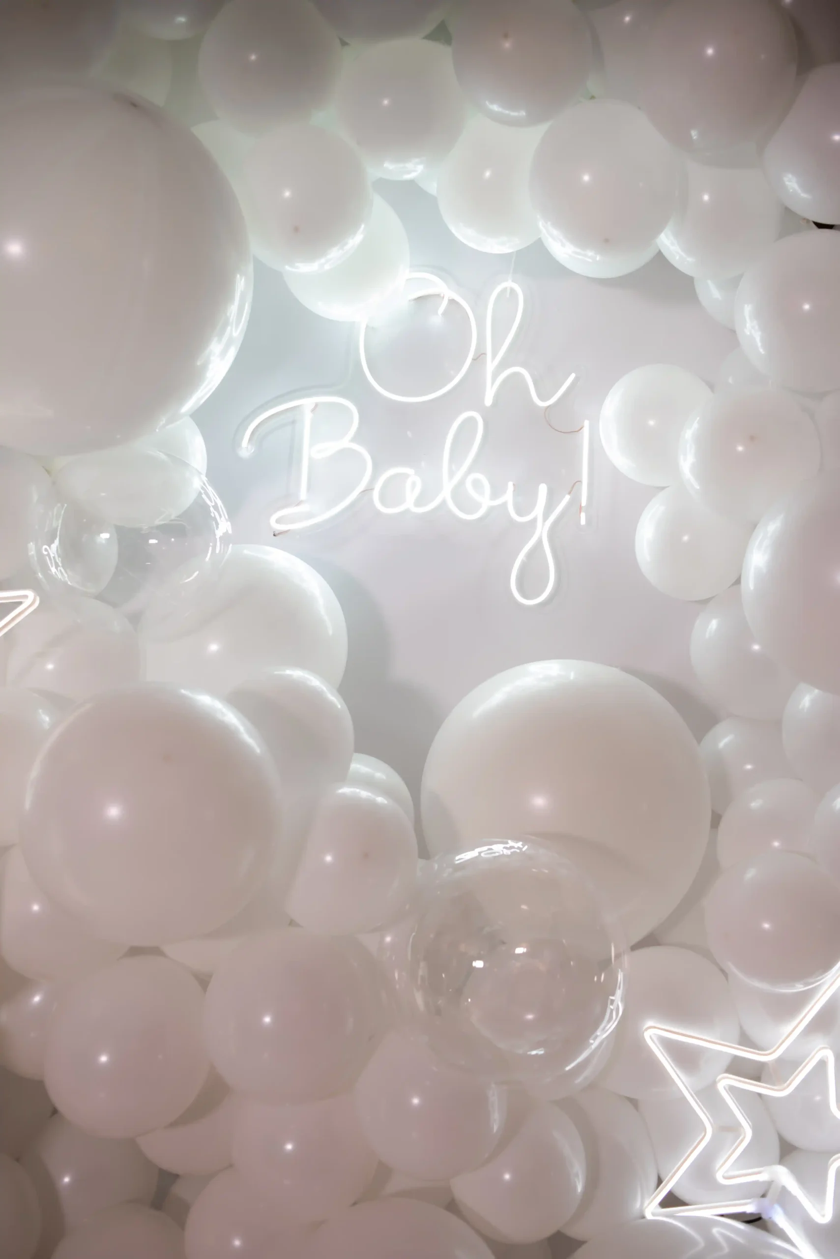 Beautifully themed baby shower