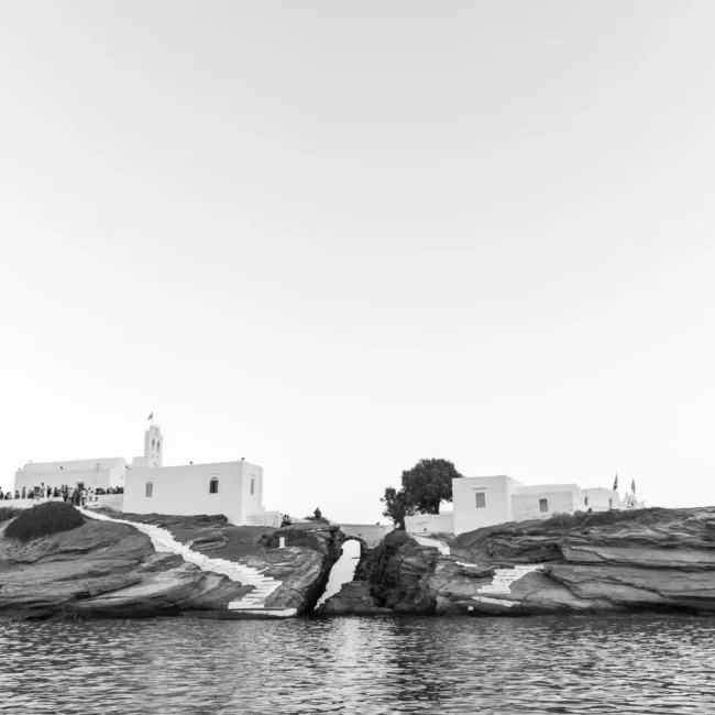 Chrisopigi church, Cyclades, Greece